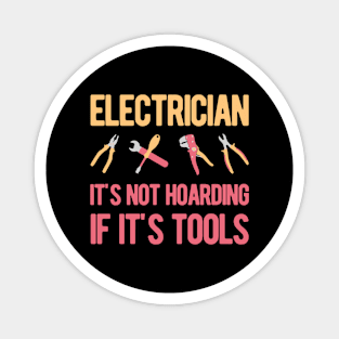 Funny Electrician Magnet